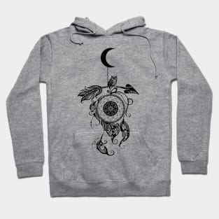 Dream Catcher Moon Owl Dreamcatcher Hoodie